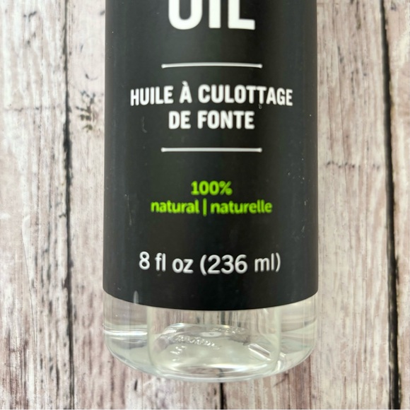 Caron & Doucet Cuisine Cast Iron Oil 100% Natural Paraben Free 8 oz NEW - Picture 3 of 6